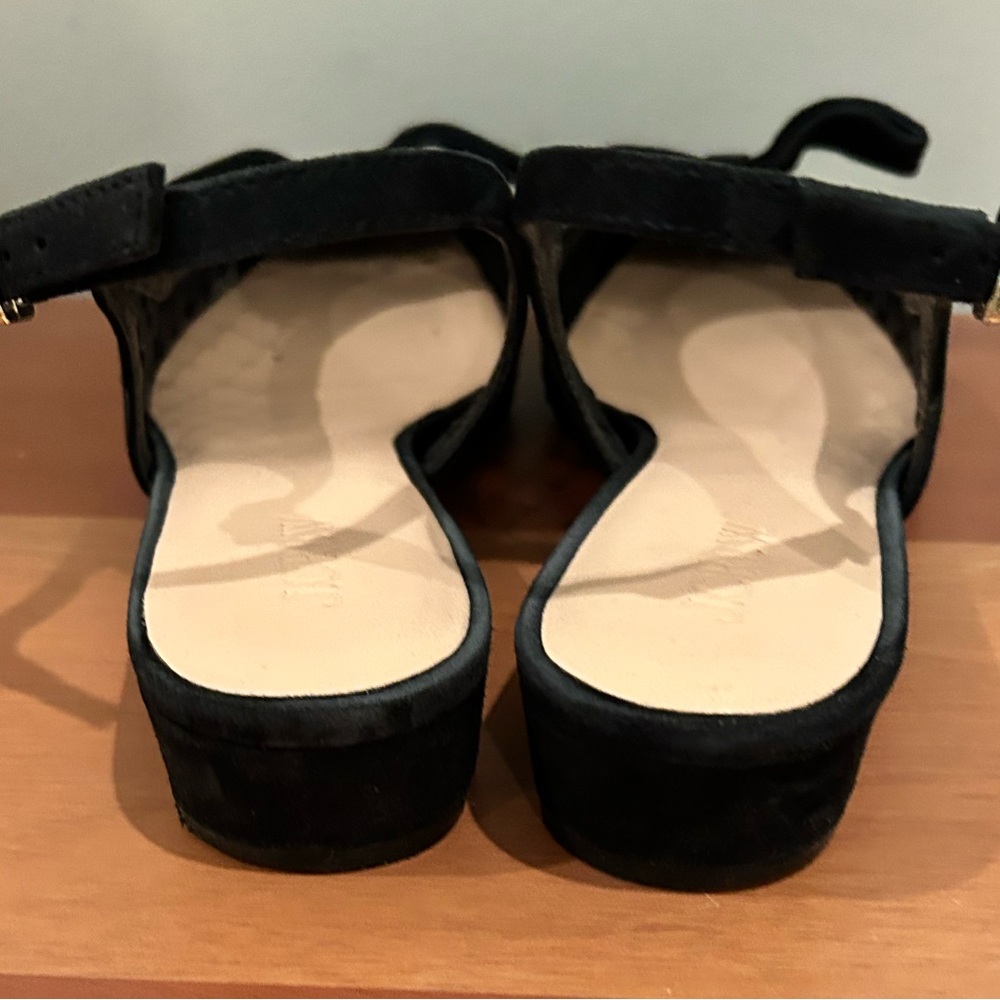 JCrew Mesh & Suede Slingback Size 9.5 - Picture 3 of 5